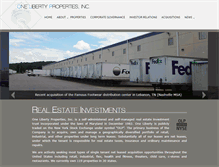 Tablet Screenshot of onelibertyproperties.com